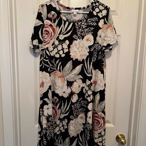 LuLaRoe Floral Carly XL
